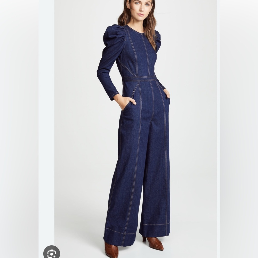 NWT • Ulla Johnson • Dawn Denim Jumpsuit
